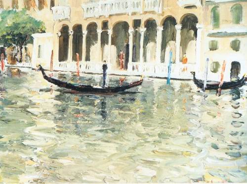 Venice Scene oil painting